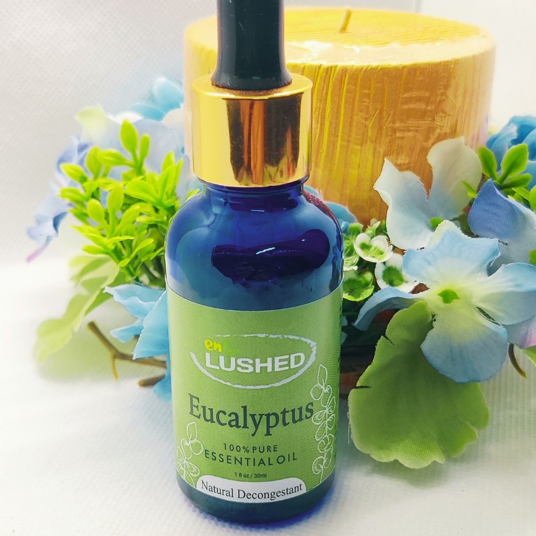 Pure Eucalyptus Essential Oil for Aromatherapy | Natural Decongestant