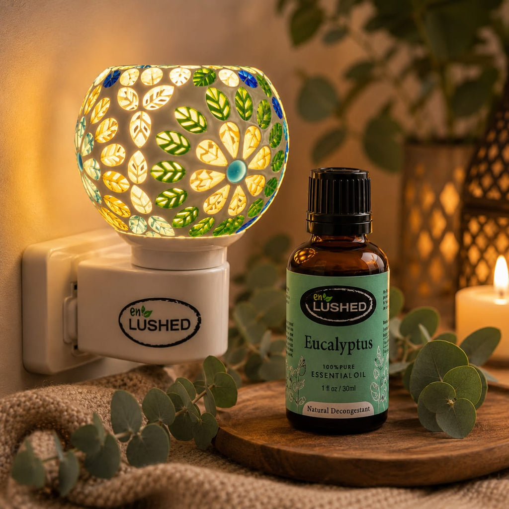 Eucalyptus essential oil scent variant for the electric aroma oil burner