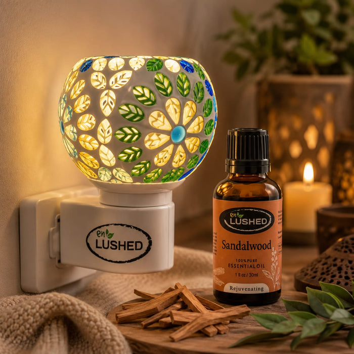 Electric Aroma Oil Diffuser Set with Premium Essential oil