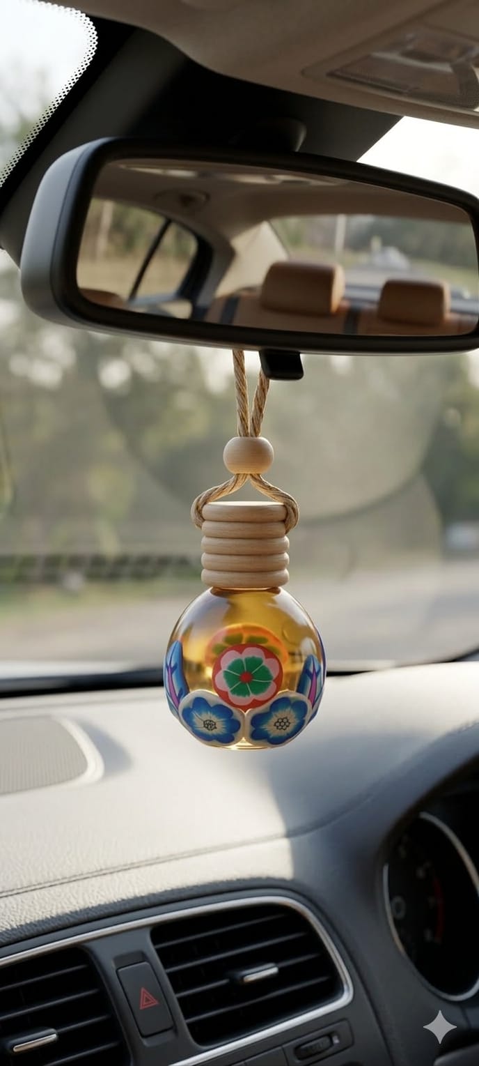 Hanging Pod Herbal Car | Home Freshener | Citrus Blast | Lime & Lemon