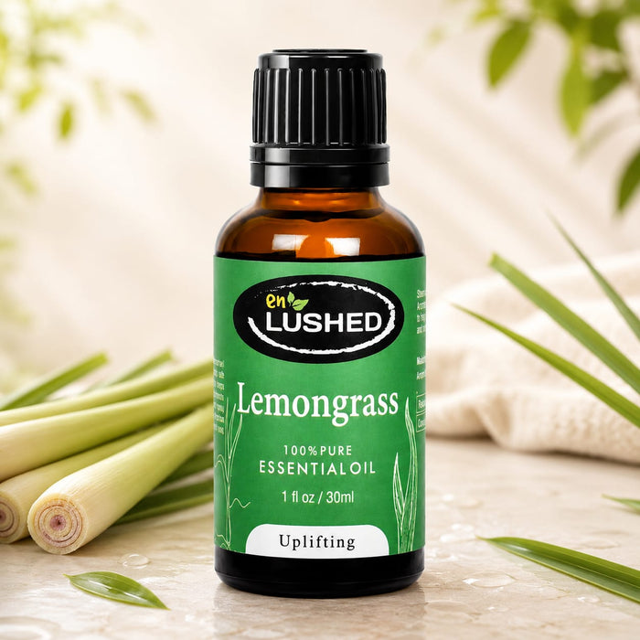 Enlushed Pure Lemongrass Essential Oil
