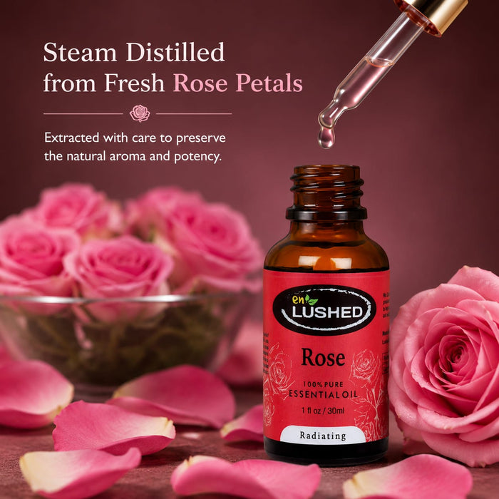 Rose Essential Oil for Aromatherapy