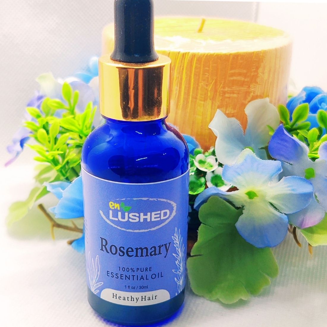 Healthy Hair Pure Rosemary Essential Oil for Hair and Scalp | Aromatherapy