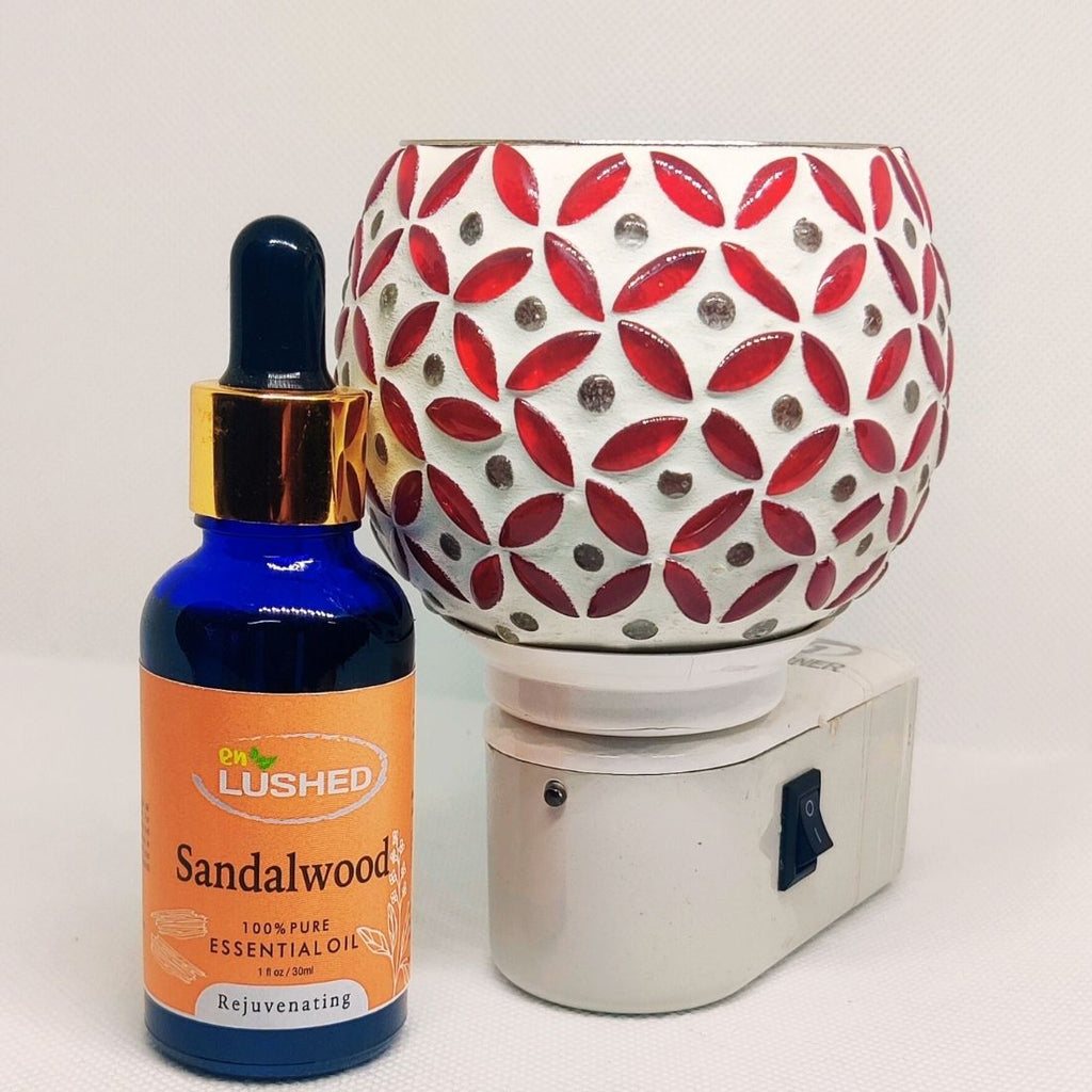 Pure and natural Sandalwood Essential Oil for Rejuvenation, Skin Benefits and Aromatherapy