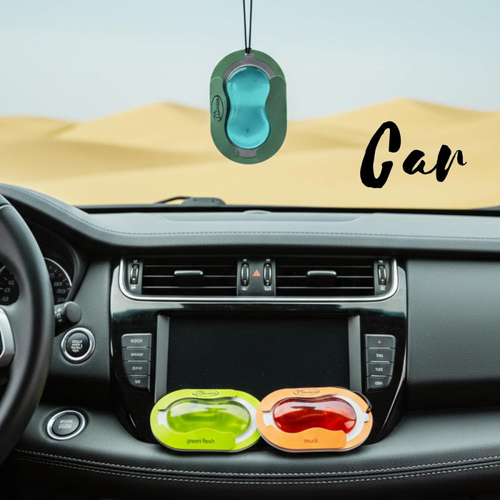 Hanging Gel Air Freshener – Assorted Pack of 3