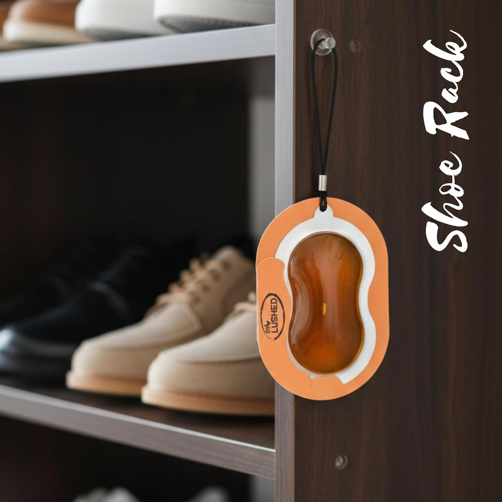 Hanging air freshener for shoe rack keeping shoe cabinet fresh