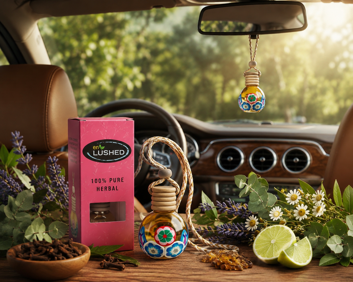 Hanging Pod Freshener for car and wardrobe hanging in vehicle