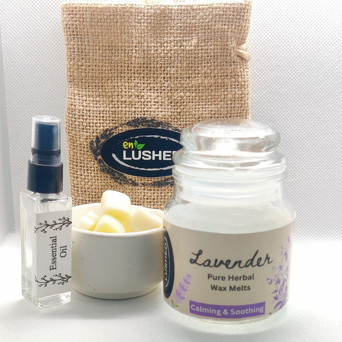 Lavender Wax Melts with Electric Diffuser – Pure Essential Oils