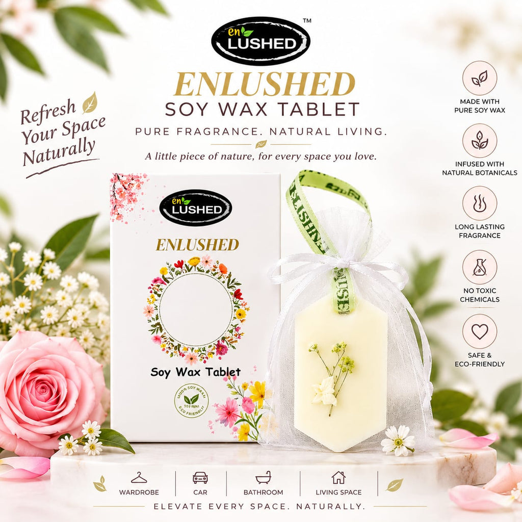 Wax Air Freshener refreshes wardrobe, closet and spaces naturally
