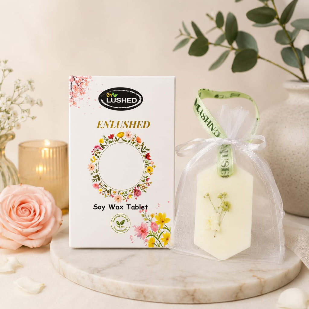 Wax Air Freshener with retail box and pink roses